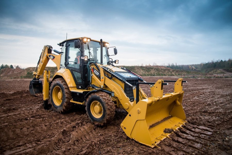Экскаватор погрузчик Caterpillar 432f