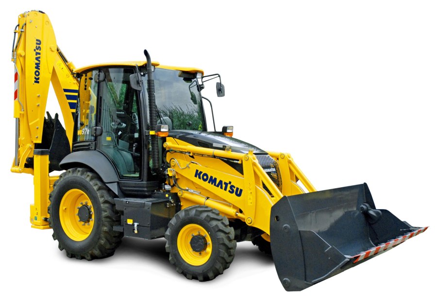 Komatsu wb97r экскаватор