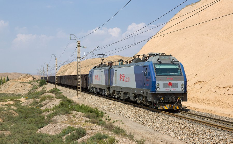 China Railways hxd2 электровозы Китая