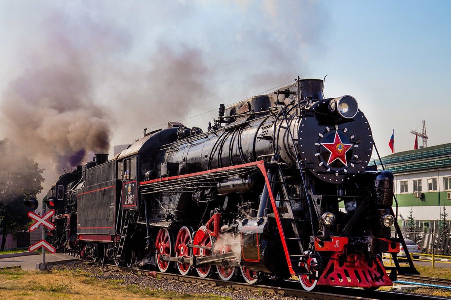 Паровоз л-2057 РЖД