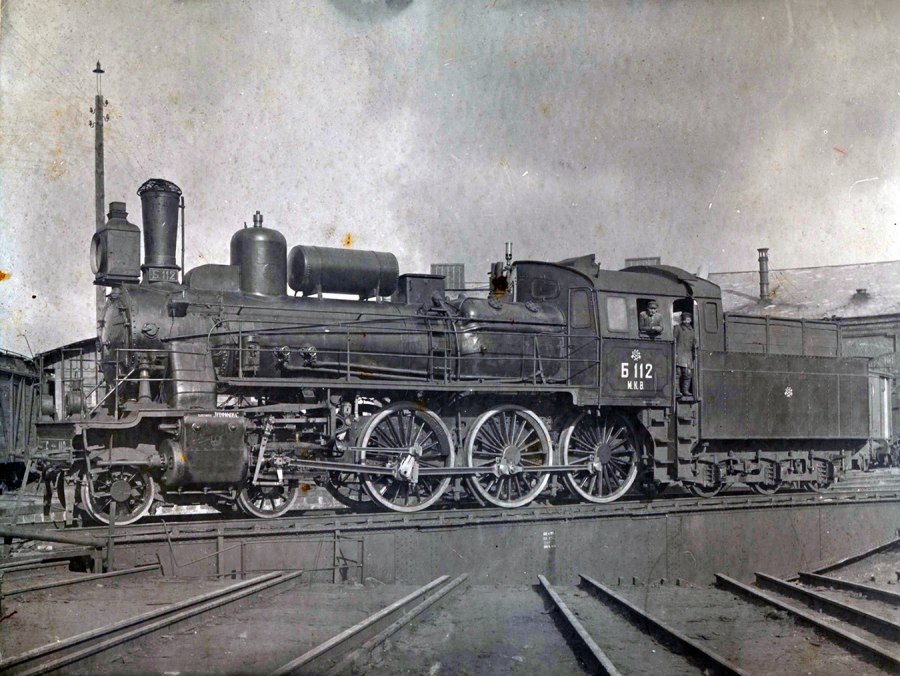 Локомотив паровоз 1903
