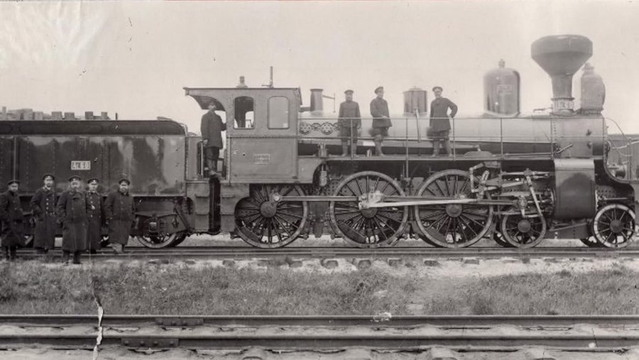 Россия 1905 год паровоз