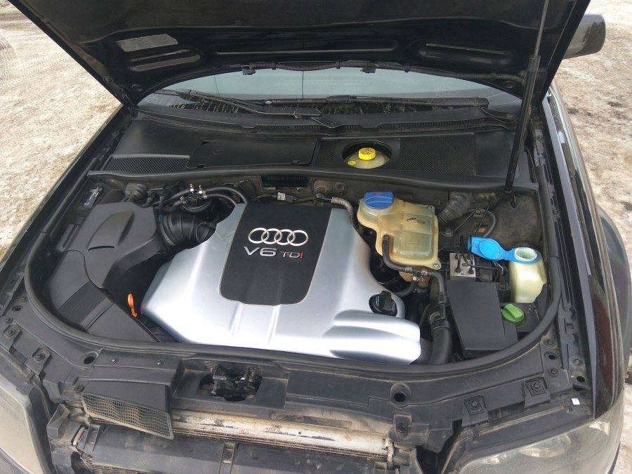 Audi a6 c5 2.5 TDI под капотом