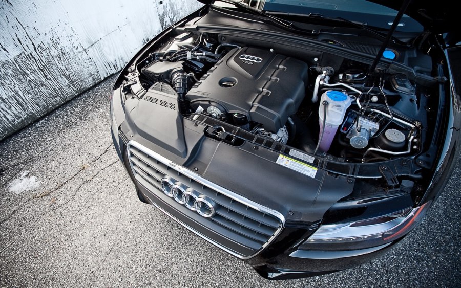 Ауди а5 моторный отсек