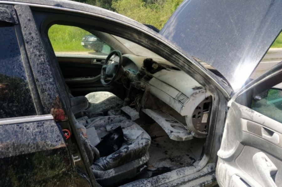 Возгорание автомобиля