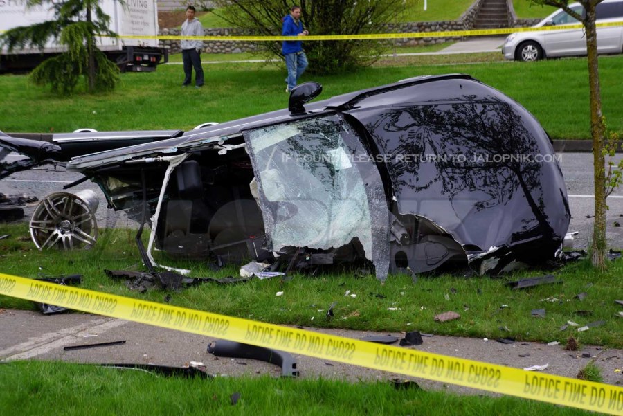 Audi rs7 crash