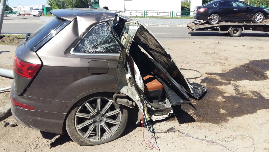 Audi q7 распил