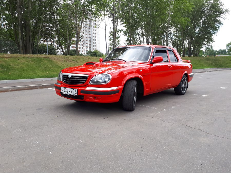 ГАЗ 31105 Волга красная