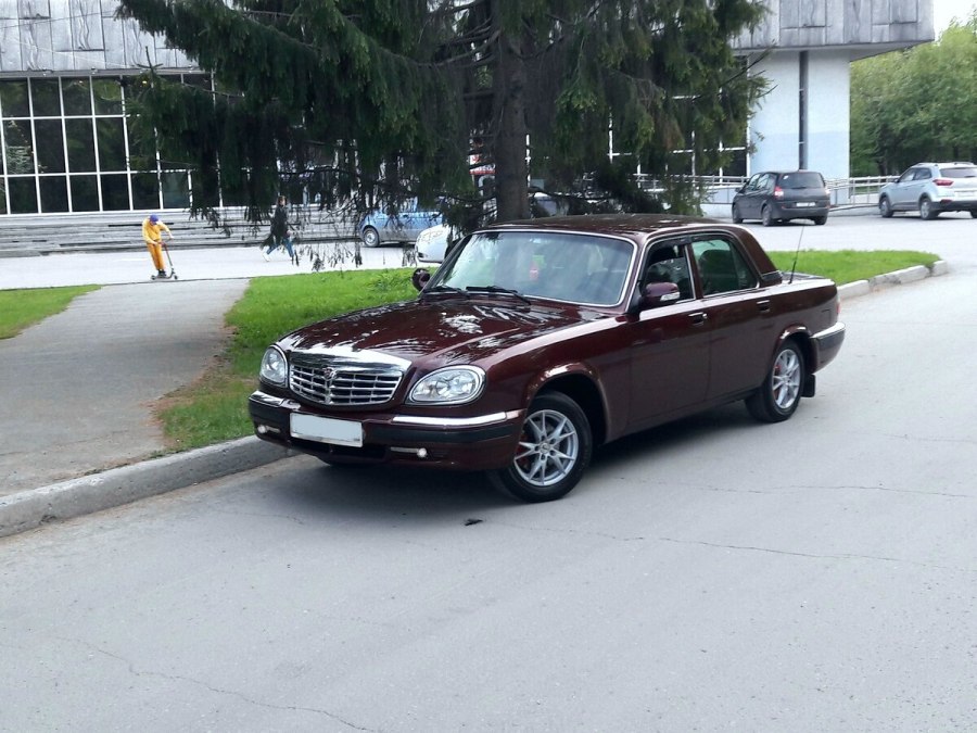 ГАЗ 31105 красное вино