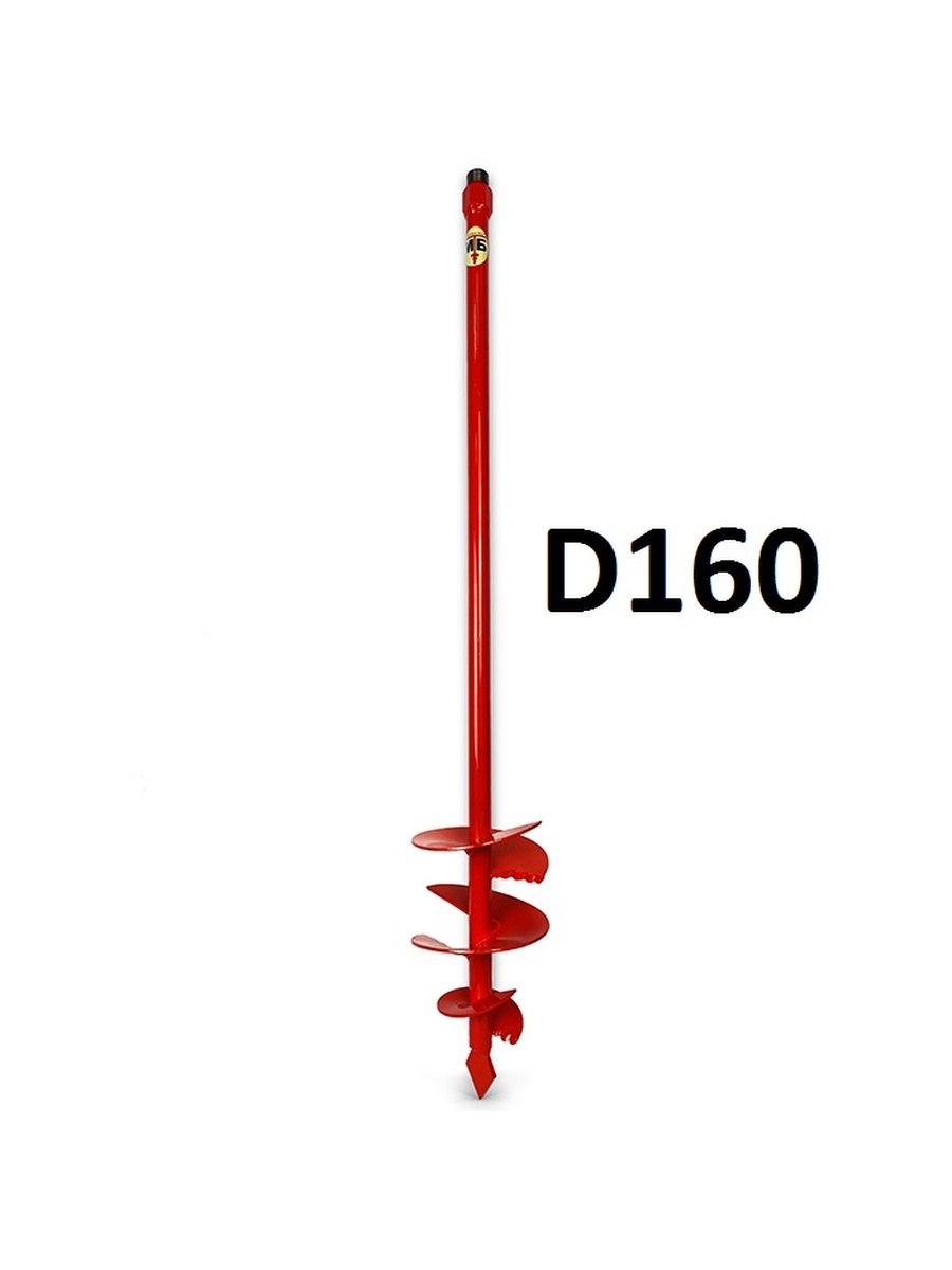Бур садовый 2-х шнековый d300 l-1100/d27 300/2 Standart мастер бур (выдача секция № 5)