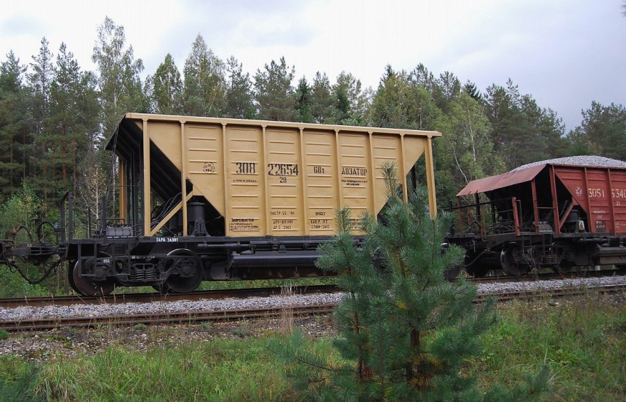 Хоппер дозатор вагон ВПМ-770