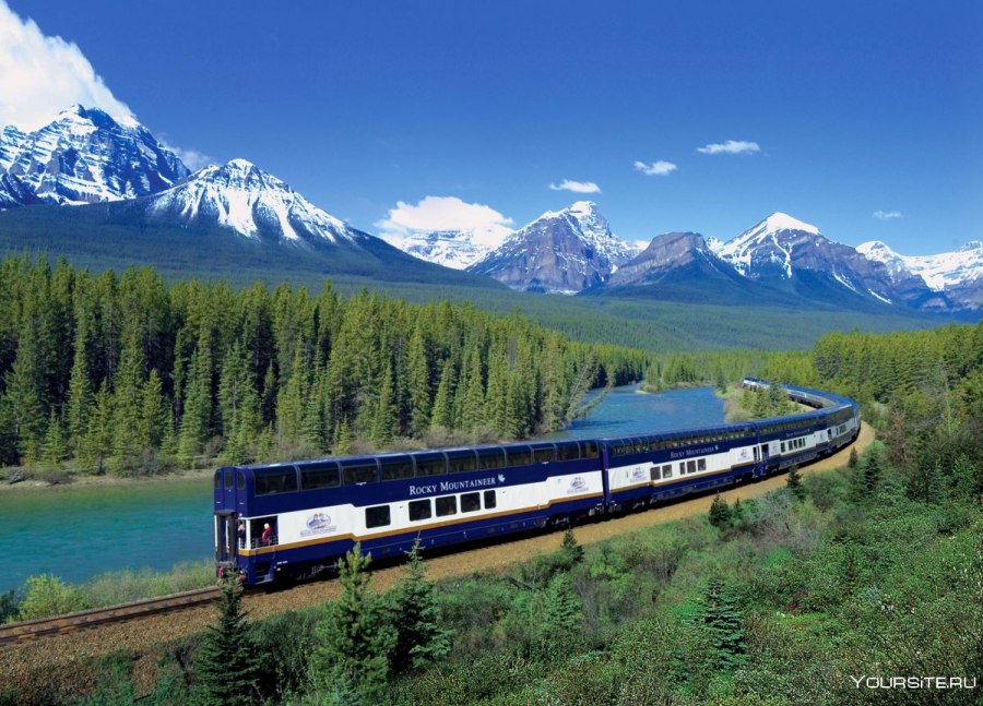 Железнодорожный круиз Rocky Mountaineer