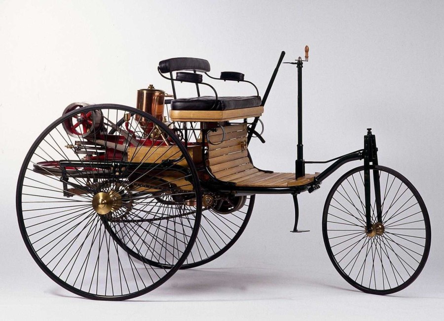 Benz Patent-Motorwagen 1886 двигатель