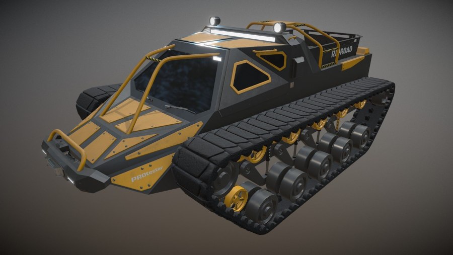 Вездеход Ripsaw ev3-f1