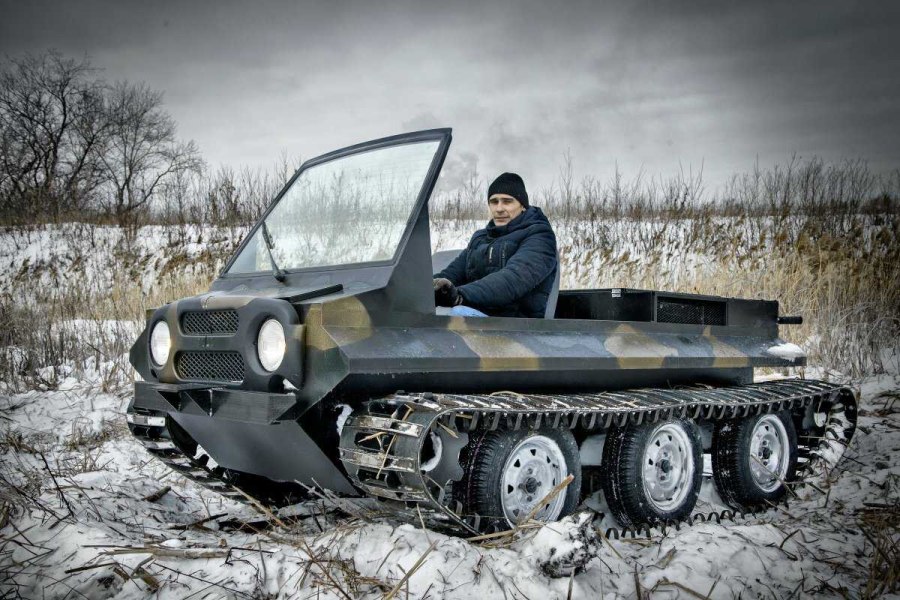 Вездеход Tinger track s500
