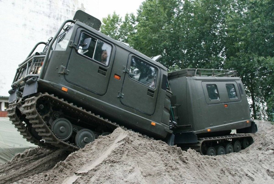 Шведский вездеход BV-206