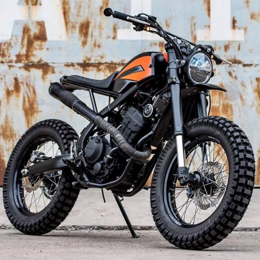Moto Custom скремблер