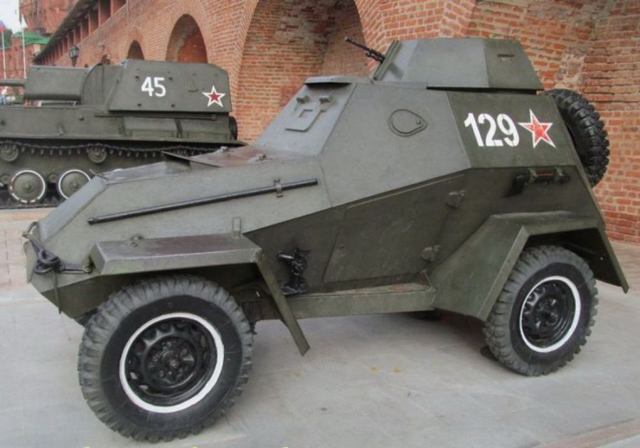 Советский броневик ба-64