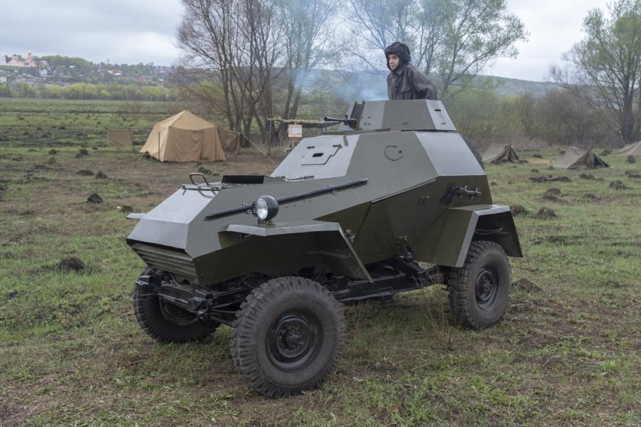 Ба-20м бронеавтомобиль реплика