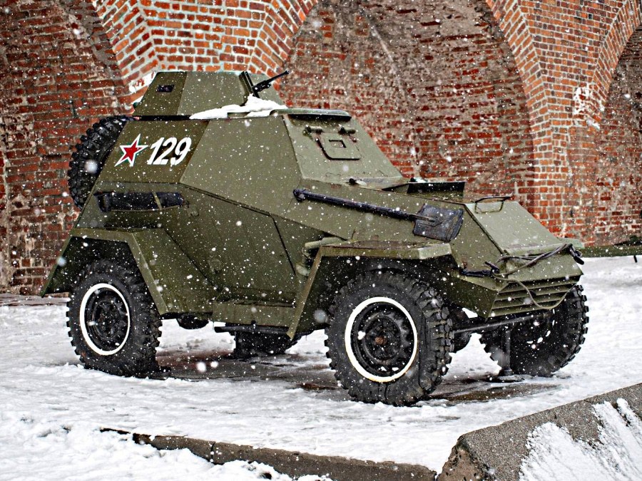 Броневики СССР ба 64