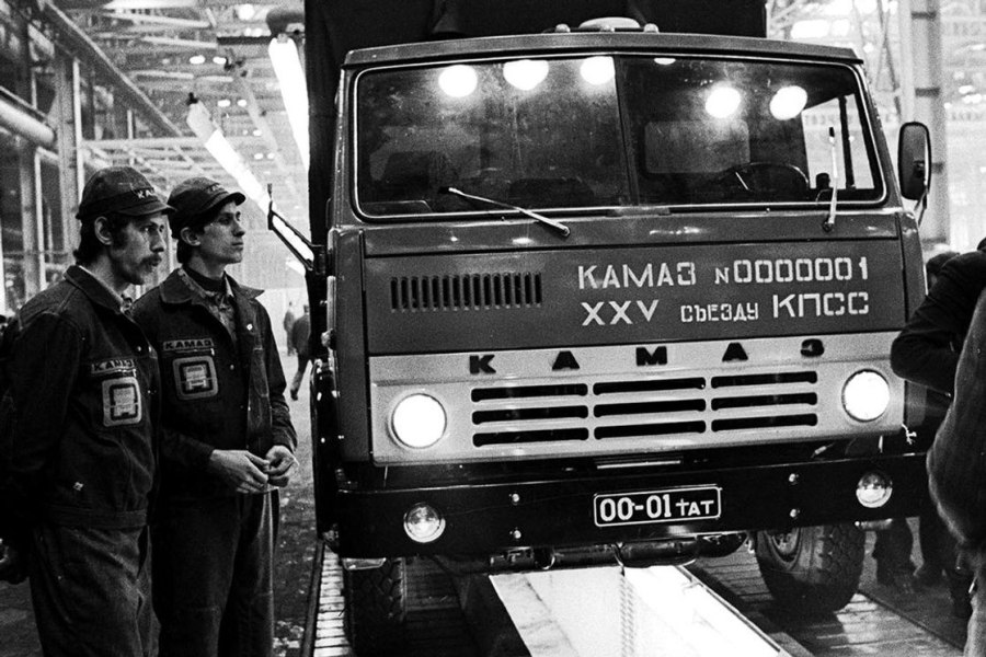 Первый КАМАЗ 5320