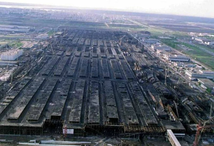 Пожар на КАМАЗЕ 1993