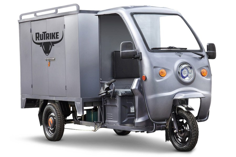 Грузовой электротрицикл rutrike гибрид 1500 60v1000w