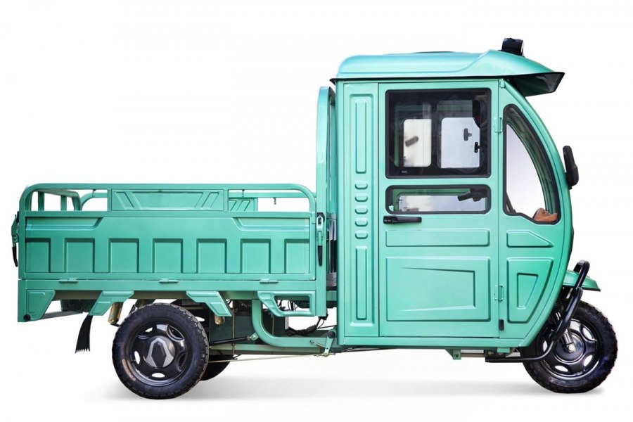 Грузовой электротрицикл rutrike гибрид 1500 60v1000w