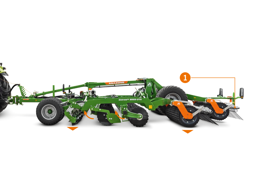 Amazone catros 8003-2tx