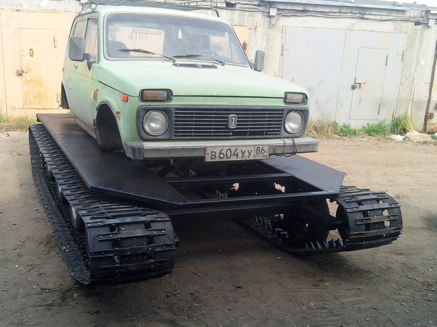 Гусеничный вездеход Егоза