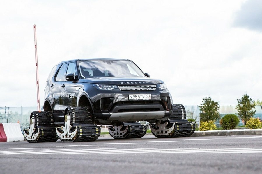 Гусеничные траки на l200