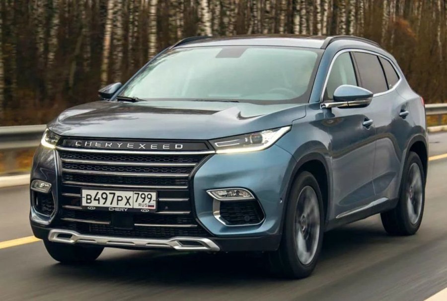 Chery exceed TXL 2022 Рестайлинг