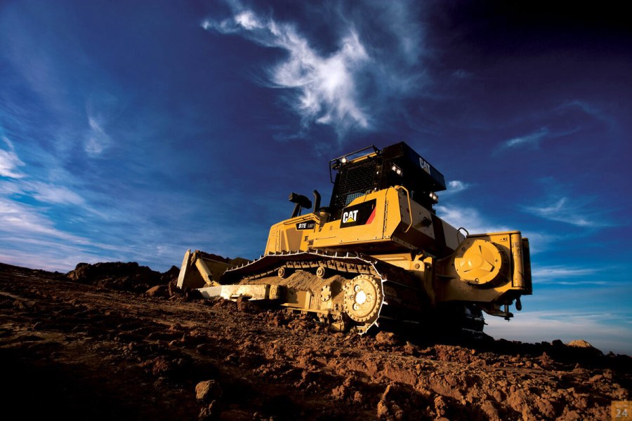 Caterpillar бульдозер техника