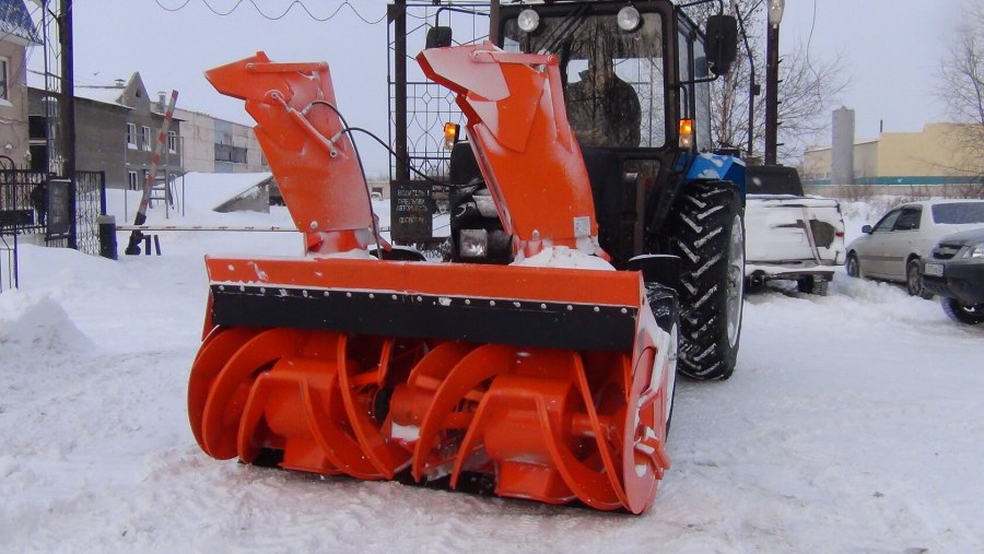 Снегоочиститель фрезерно-роторный Су-2.1 ом