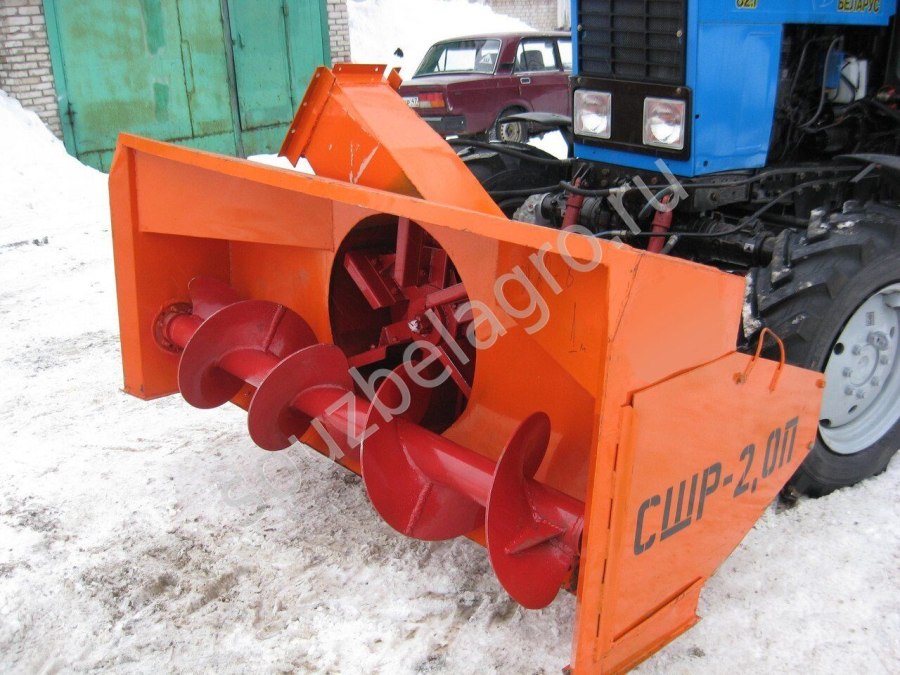 Снегоочиститель шнекороторный СШР-2,0