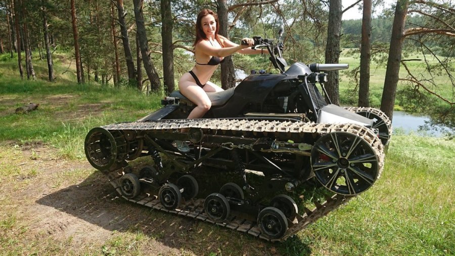 Гусеничный вездеход стелс