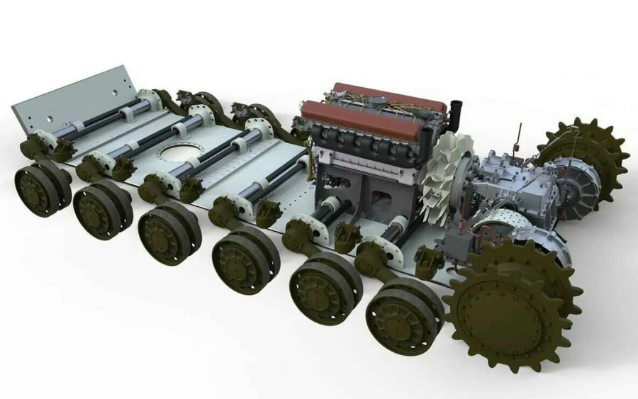 Трансмиссия танка т-34