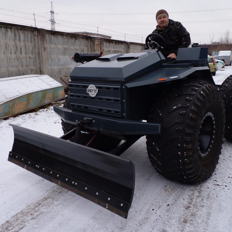 Техмар мотобуксировщик