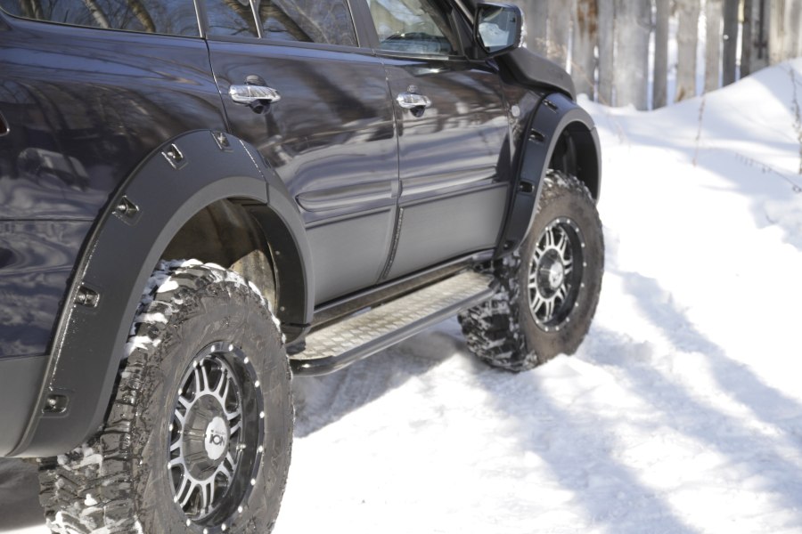 Mitsubishi Pajero Sport 2021 расширители колесных арок