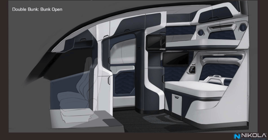 Tesla Semi кабина