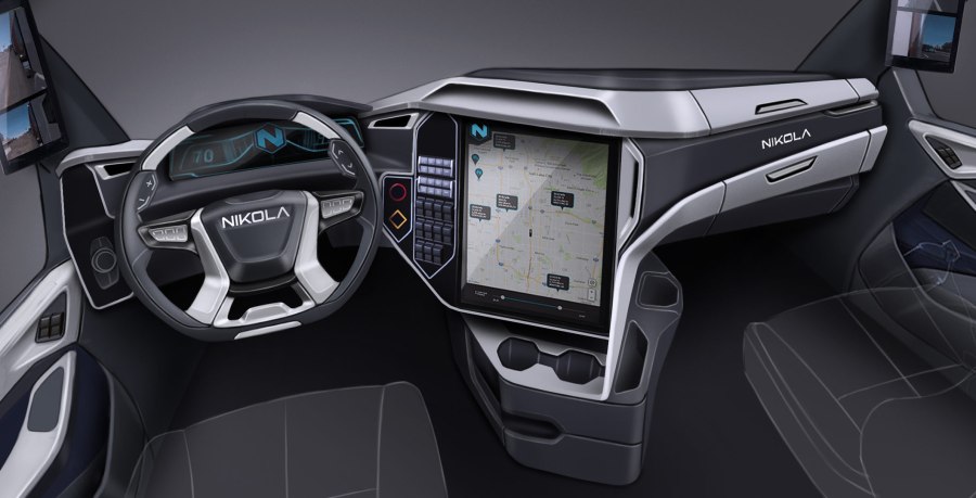 Tesla Semi кабина