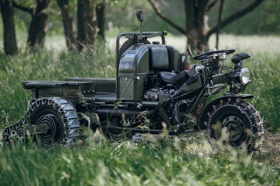 Трицикл Moto Guzzi «mulo meccanico»