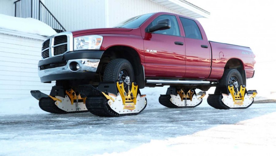 Dodge Ram 2 снегохода