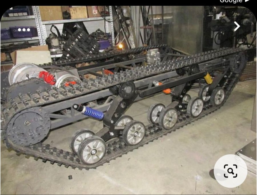 Вездеход Ripsaw трансмиссия