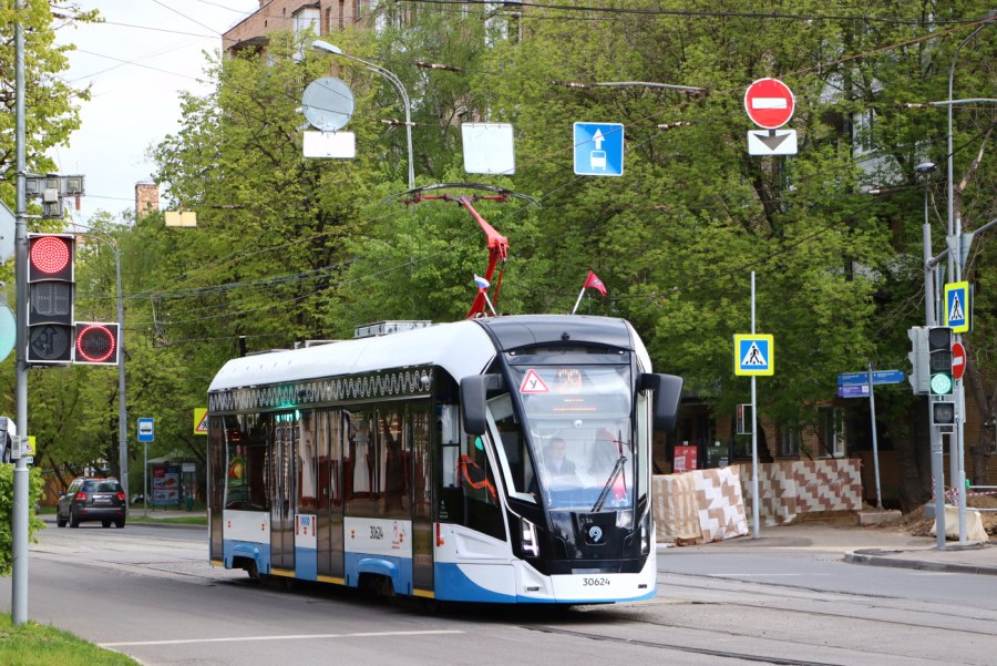 Трамваи в Москве 2023