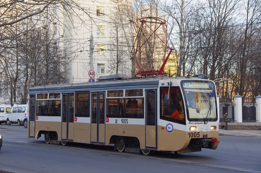 Трамвай 28 Москва