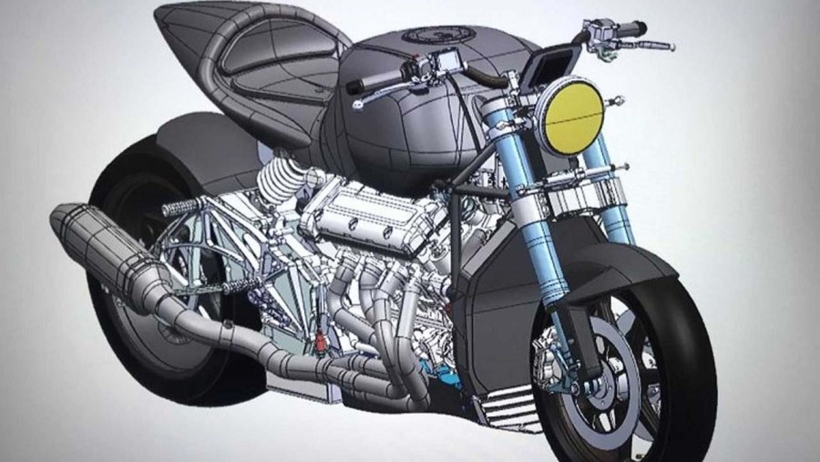 Мотоцикл v8 ЗМЗ