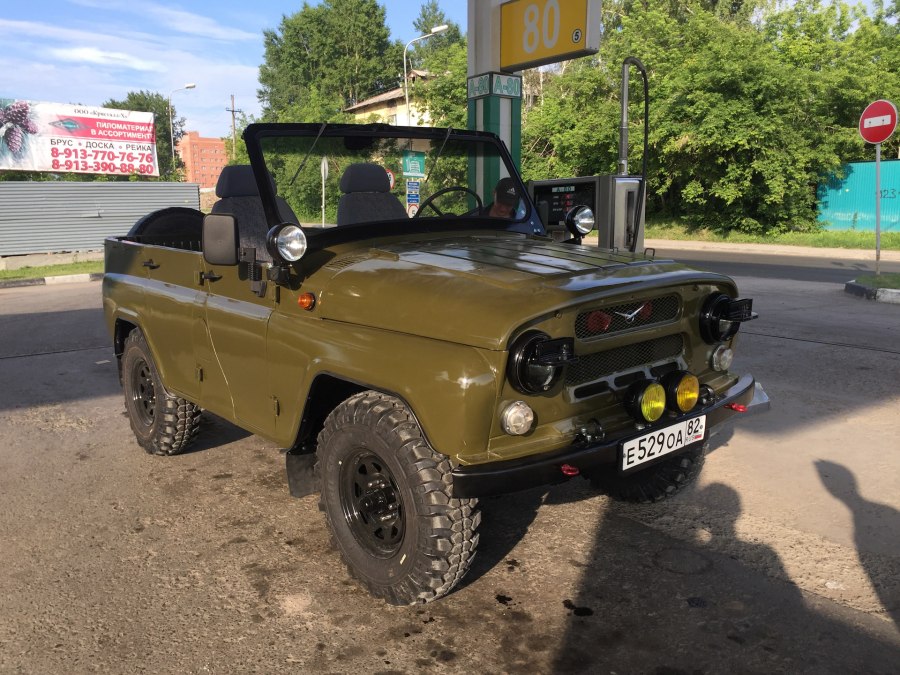 УАЗ 469 Хантер военный