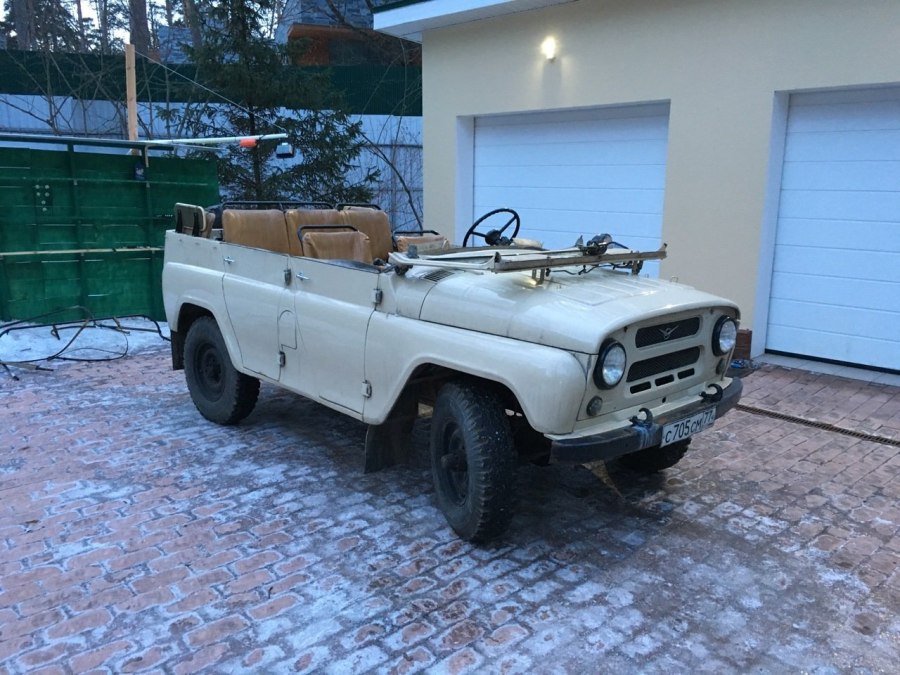 УАЗ 469 армейский без крыши