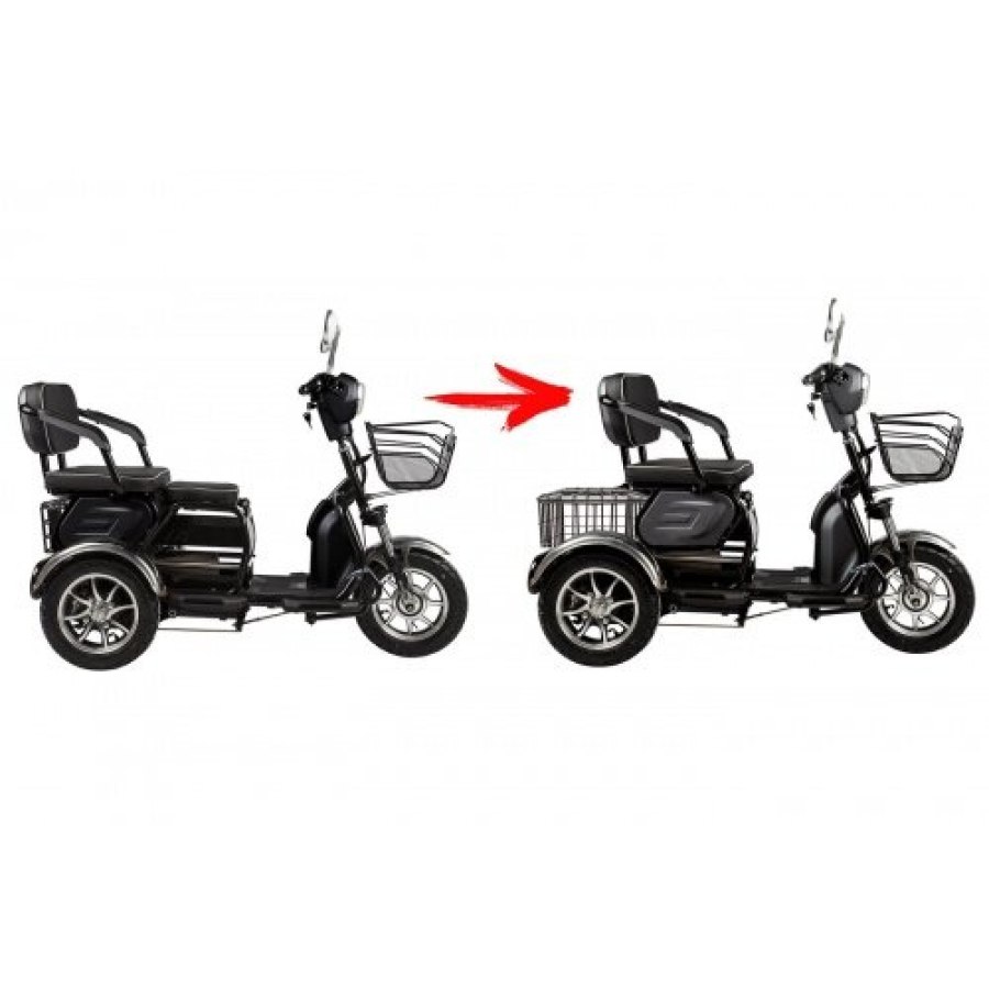 Электрический трицикл rutrike s2 v3